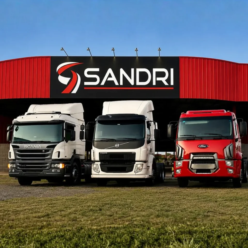 Concessionária Sandri Caminhões em Passo Fundo RS especializada na venda de caminhões seminovos.