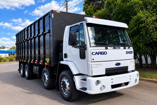 Ford Cargo 2428E Bitruck 2006 com caçamba agrícola 2023