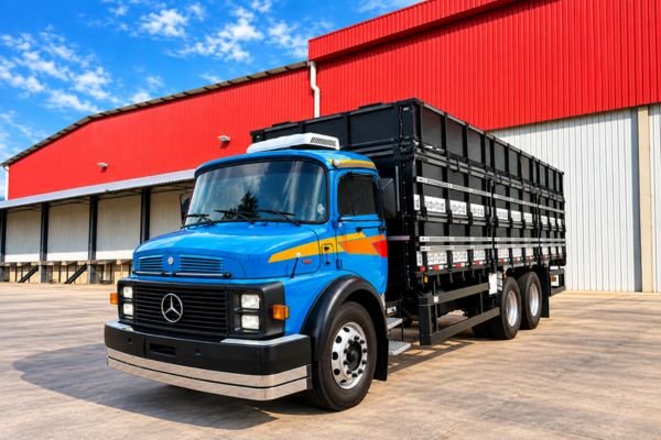 Mercedes-Benz 1113 1986 com carroceria boiadeira