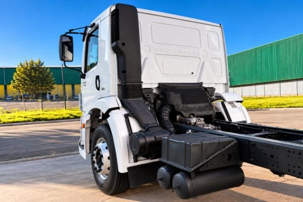 Volkswagen 17.230 Toco 2020 vista lateral com chassi
